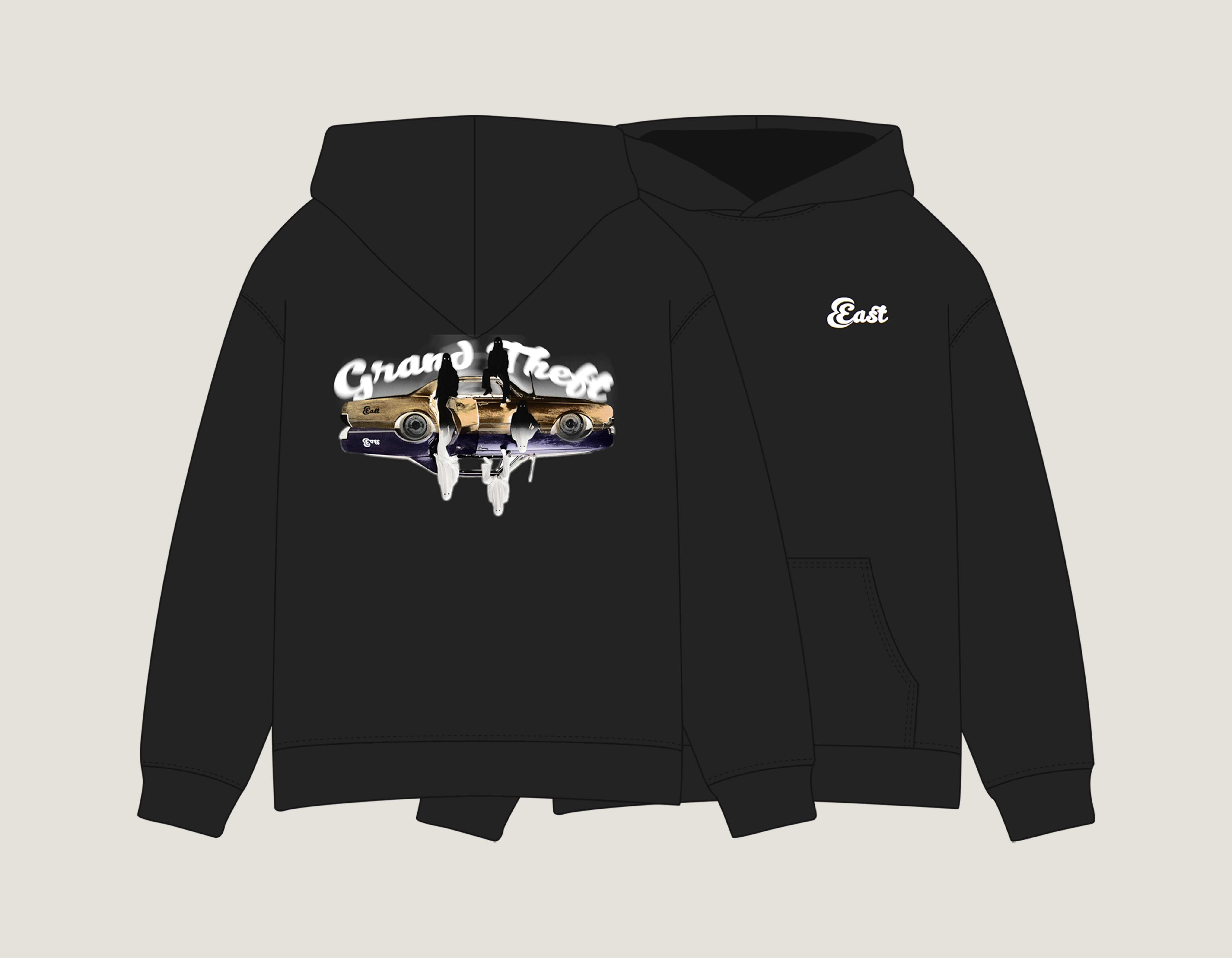 Ghostcar Hoodie